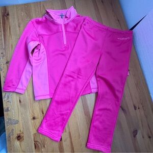 Boulder Gear gores hot pink warm outfit size 6 polyester